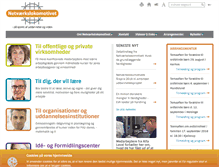 Tablet Screenshot of netvaerkslokomotivet.dk